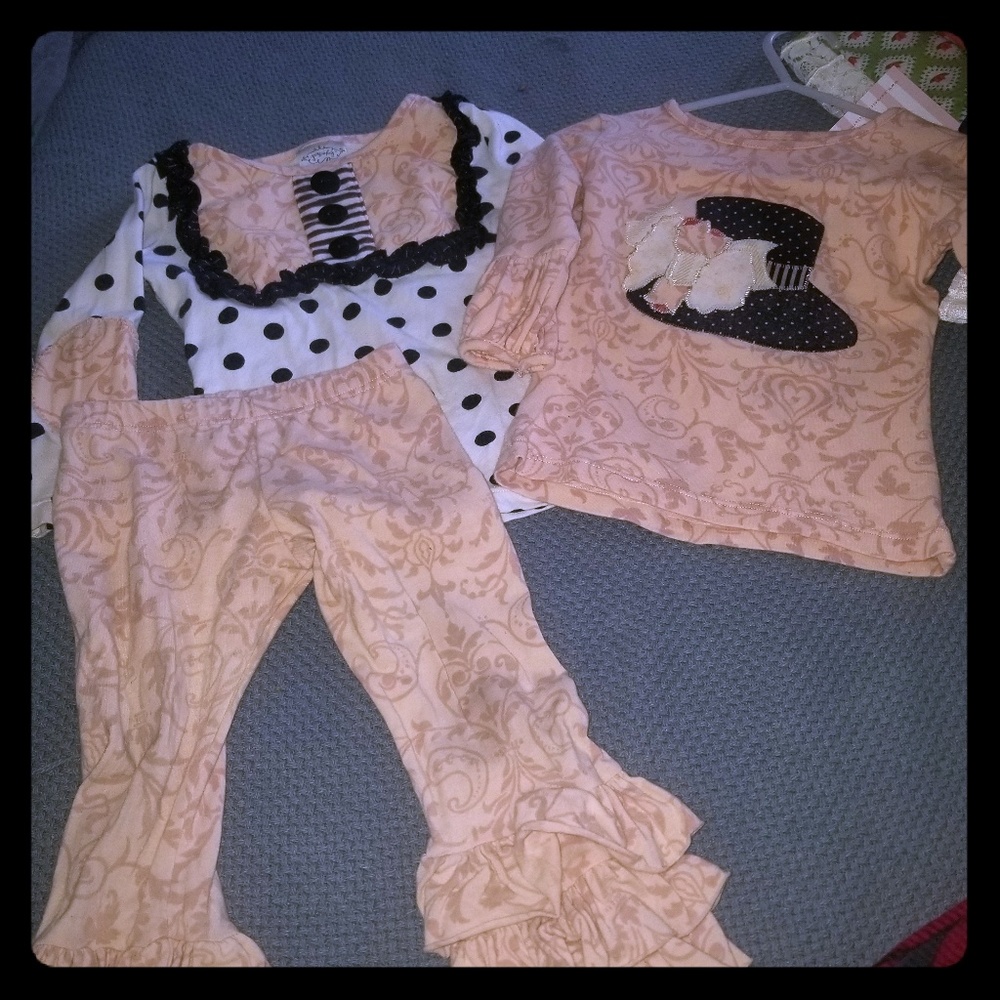 Nob hill, hat top, loulou, and ruffle leggings